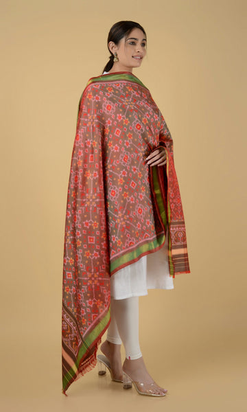Rajkoti Patola Dupatta Nau Ratan