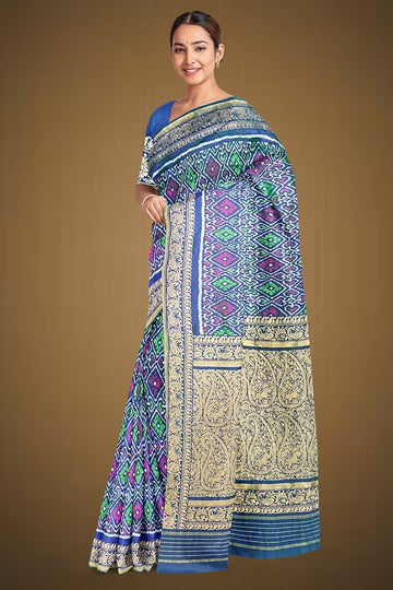 Banarasi Single Ikkat Chanda