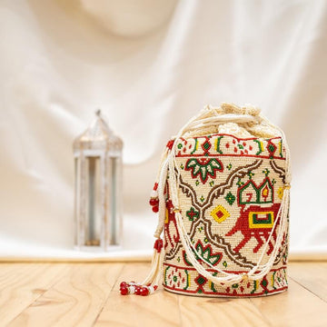 Moti Beaded Batwa / Potali Hathi Savari