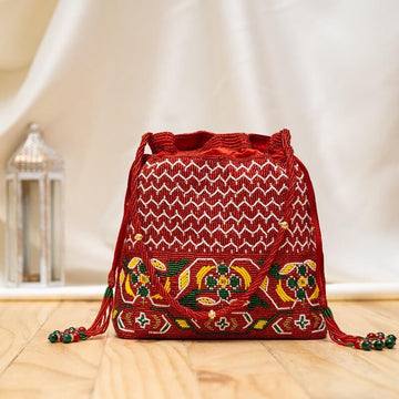 Moti Patola Beaded Batva Laheriya Memorable 29