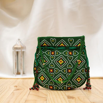 Moti Patola Batva Pan Chanda Beaded Batva