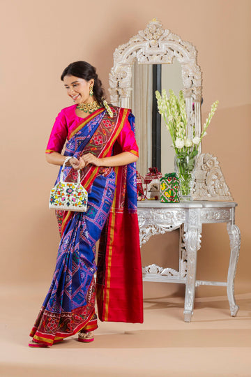 Single Ikat Patola Saree