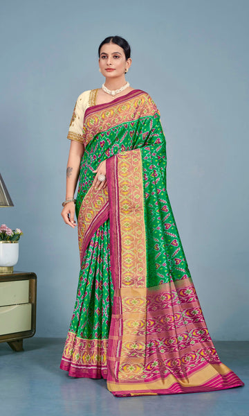 Rajkoti Patola Saree