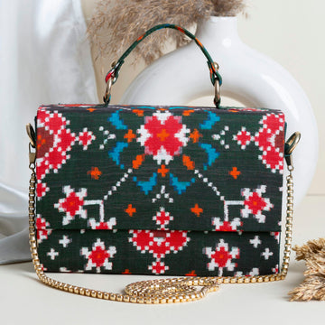 Moti Patola Beaded Batva Handbag