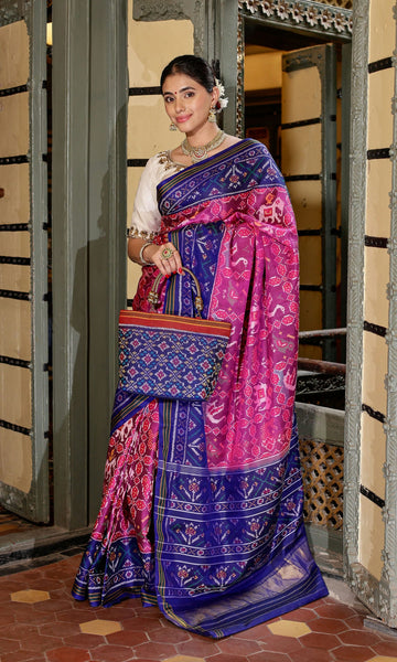 Single Ikat Patola Saree