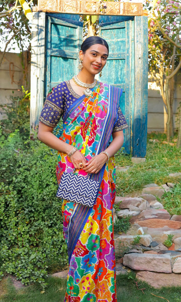 Double Ikat Patola Saree
