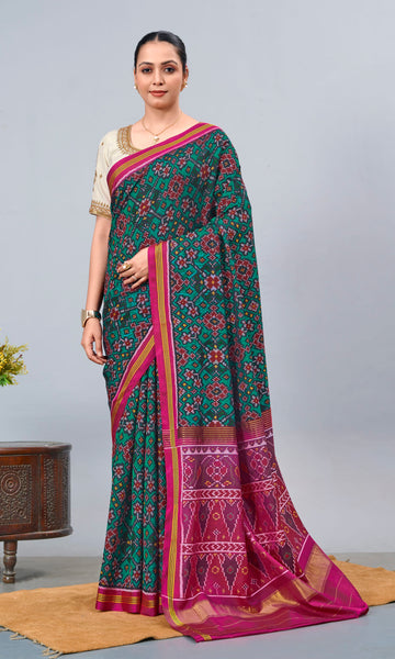 Single Ikat Patola Saree