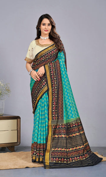 Rajkoti Patola Saree