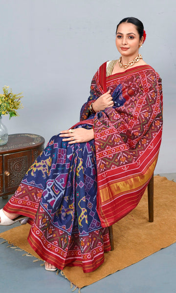 Single Ikat Patola Saree