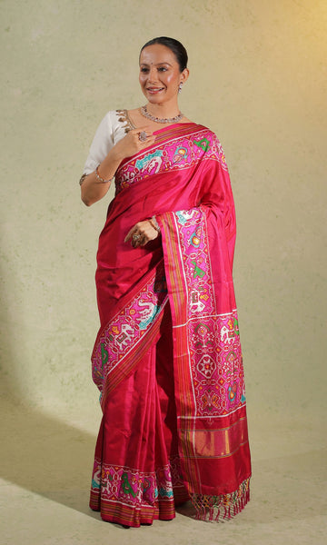 Double Ikat Patola Saree