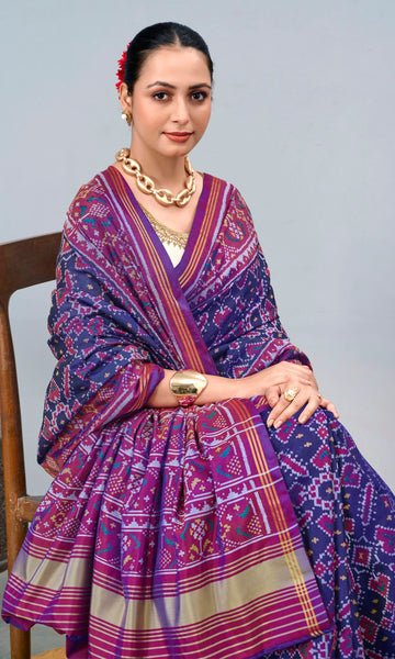 Single Ikat Patola Saree