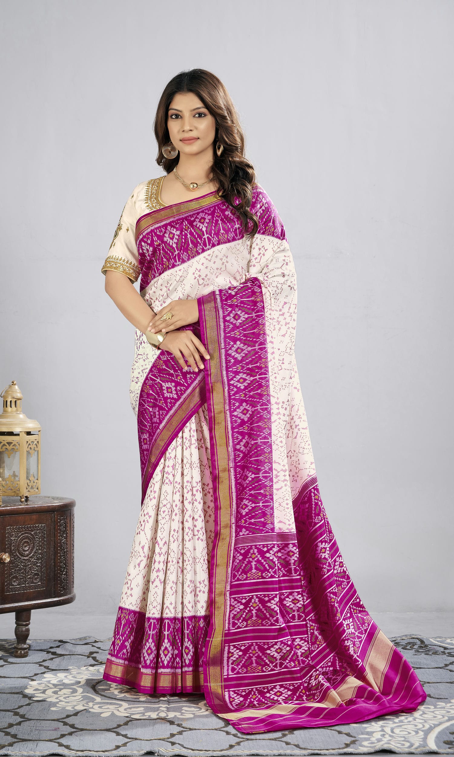 Rajkoti Patola Saree