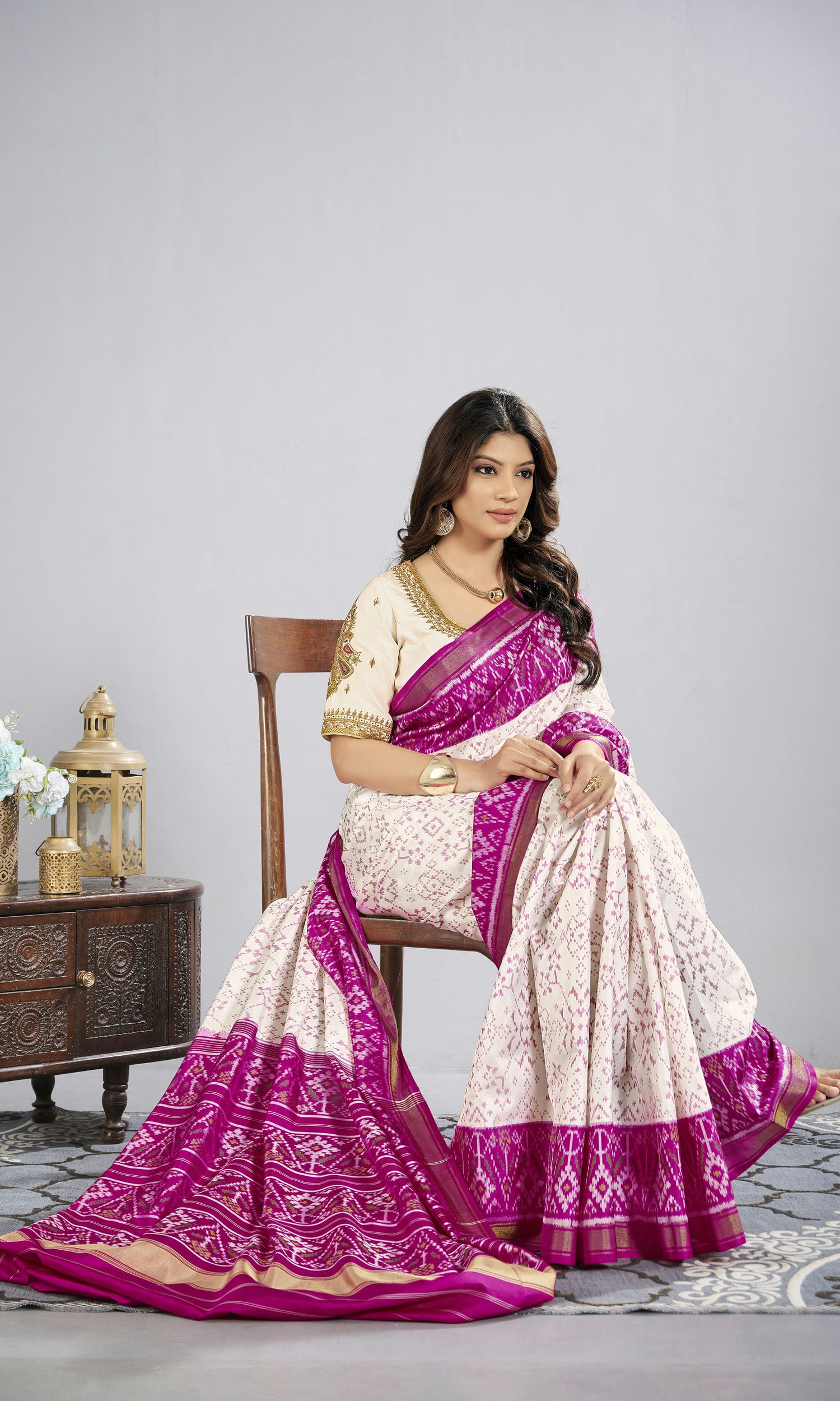Rajkoti Patola Saree