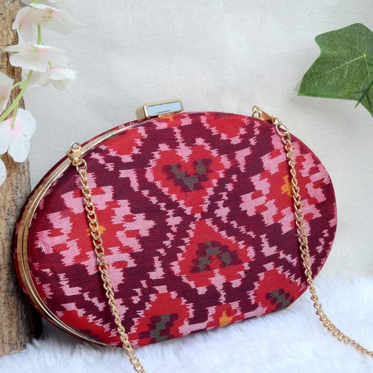 Single Ikat Patola Clutch