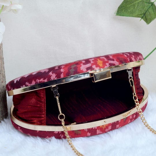 Single Ikat Patola Clutch