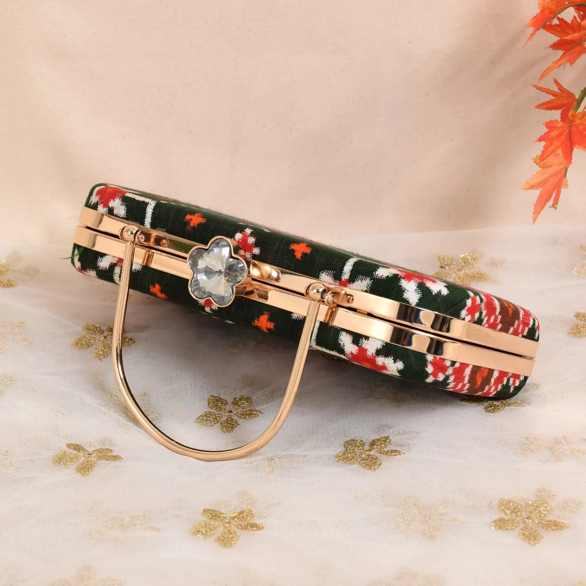 Double Ikat Patola Clutch