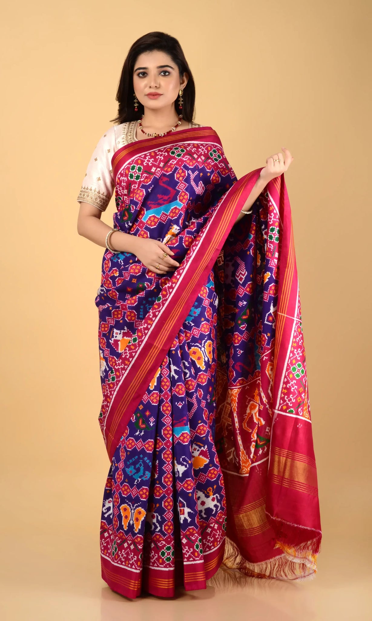 Double Ikat Patola Saree