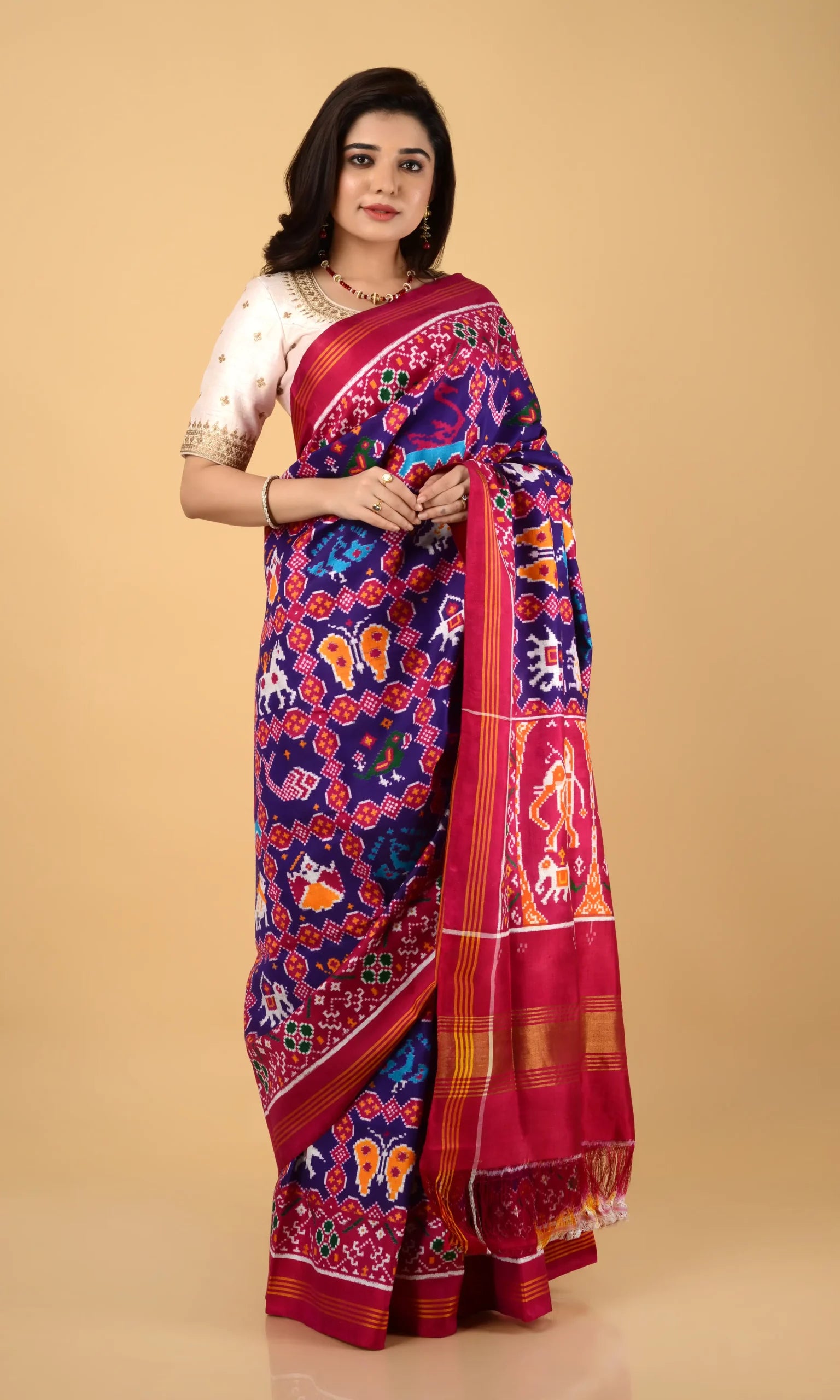 Double Ikat Patola Saree
