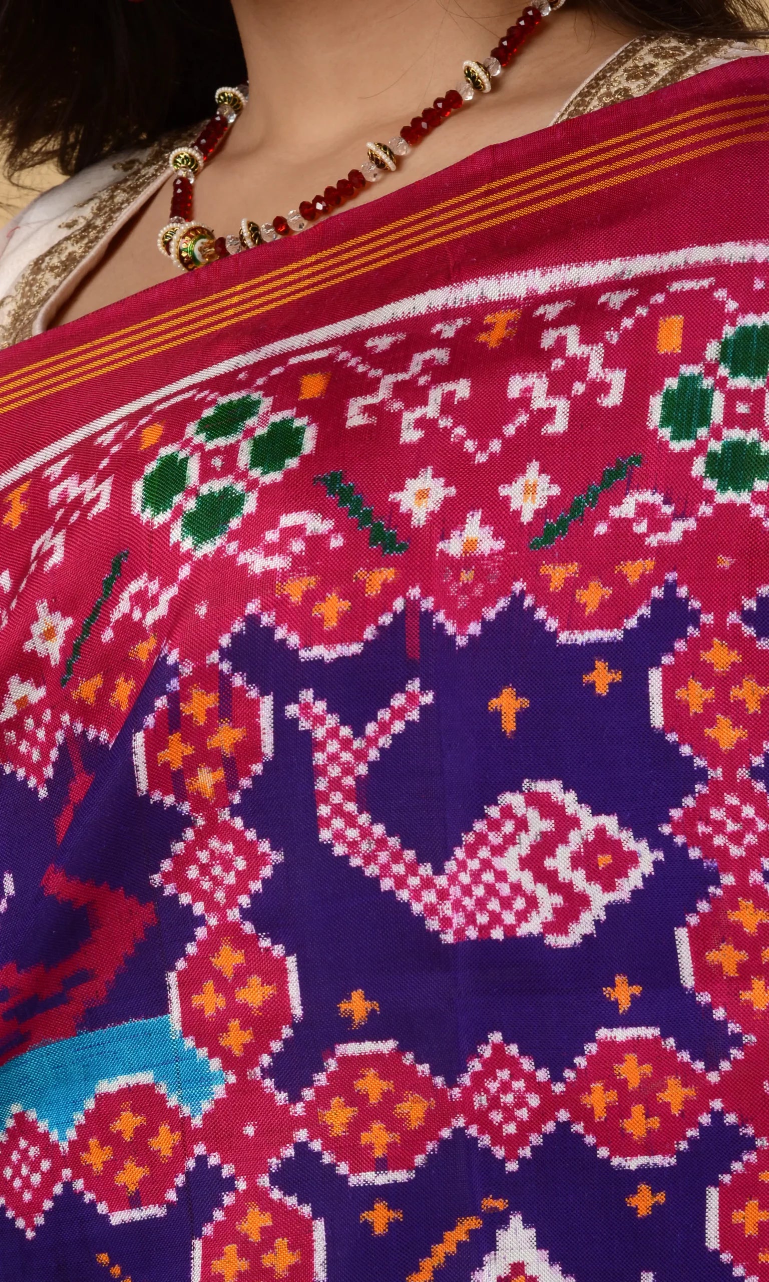 Double Ikat Patola Saree