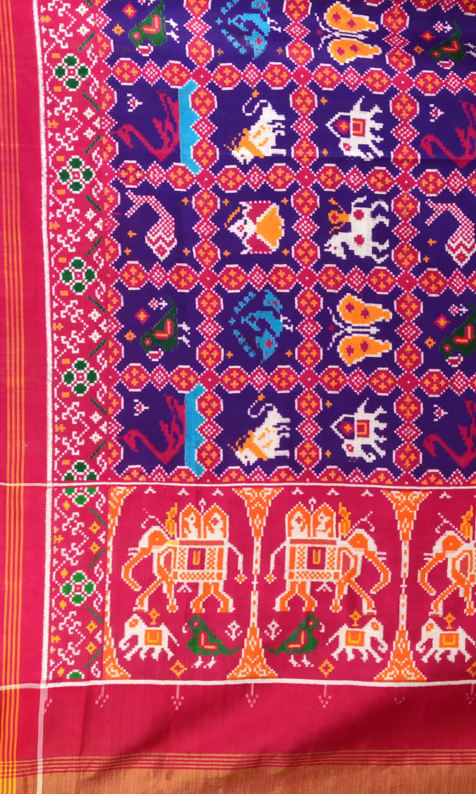 Double Ikat Patola Saree