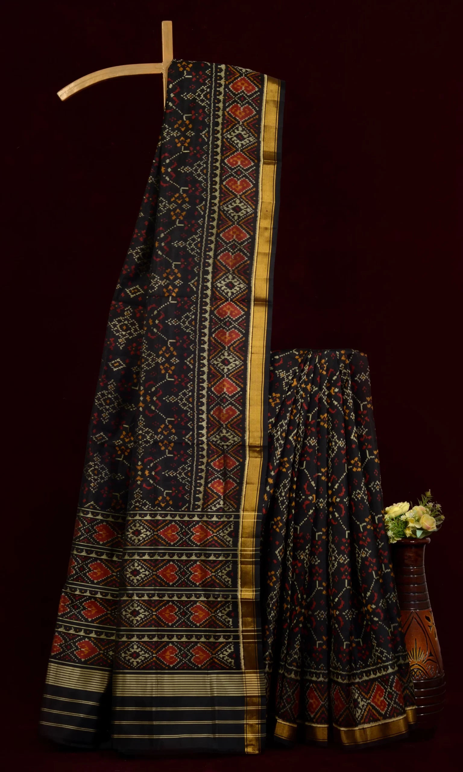 Rajkoti Patola Saree