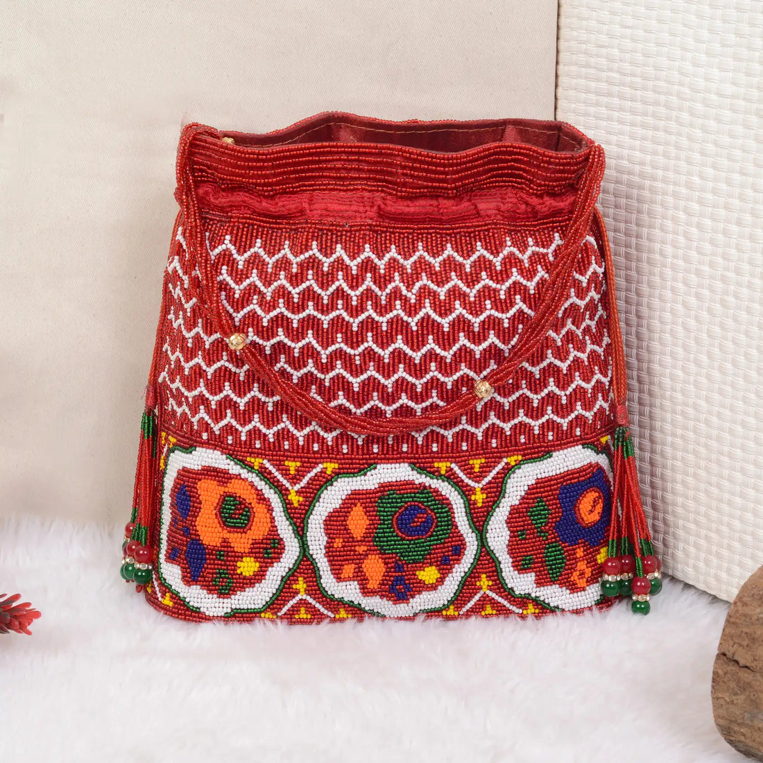 Moti Patola Beaded Batva