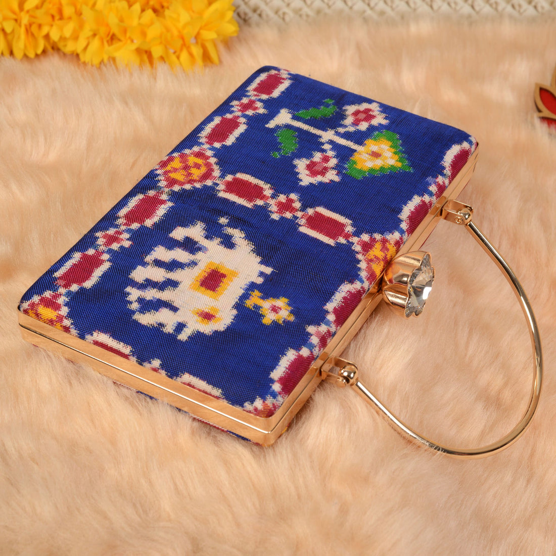 Double Ikat Patola Clutch