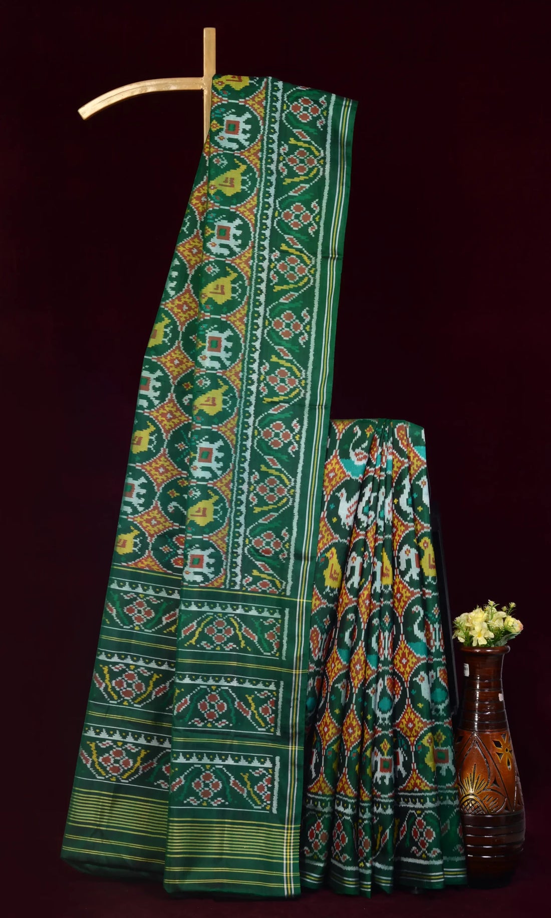 Single Ikat Patola Saree
