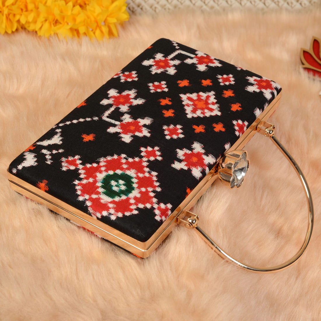 Double Ikat Patola Clutch