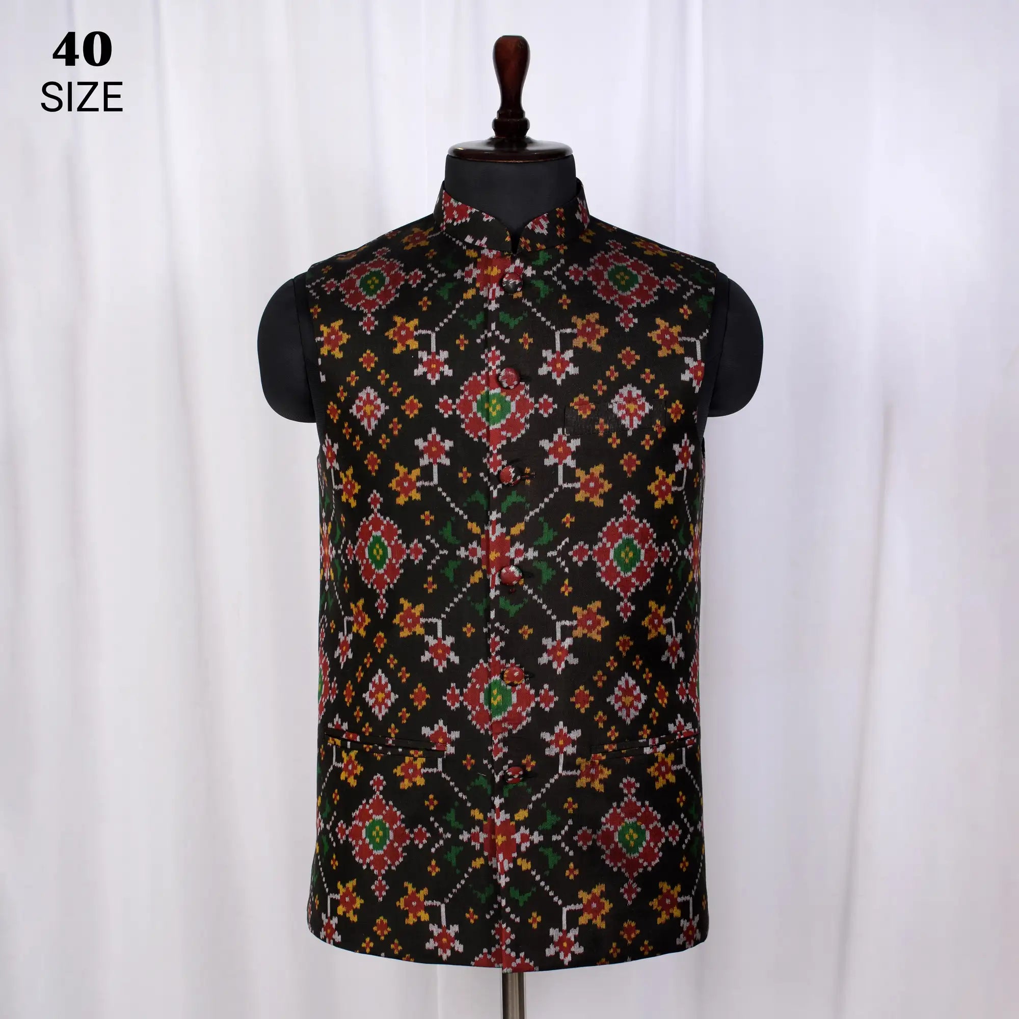 Modi Jacket Single Ikat Patola