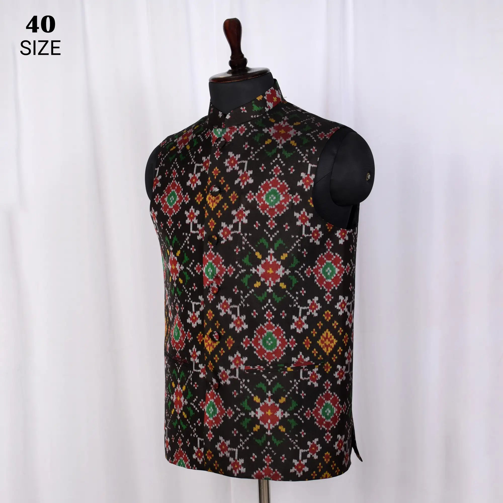 Modi Jacket Single Ikat Patola