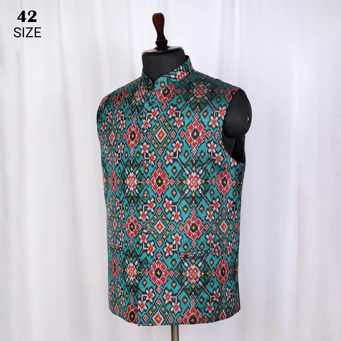 Modi Jacket Single Ikat Patola