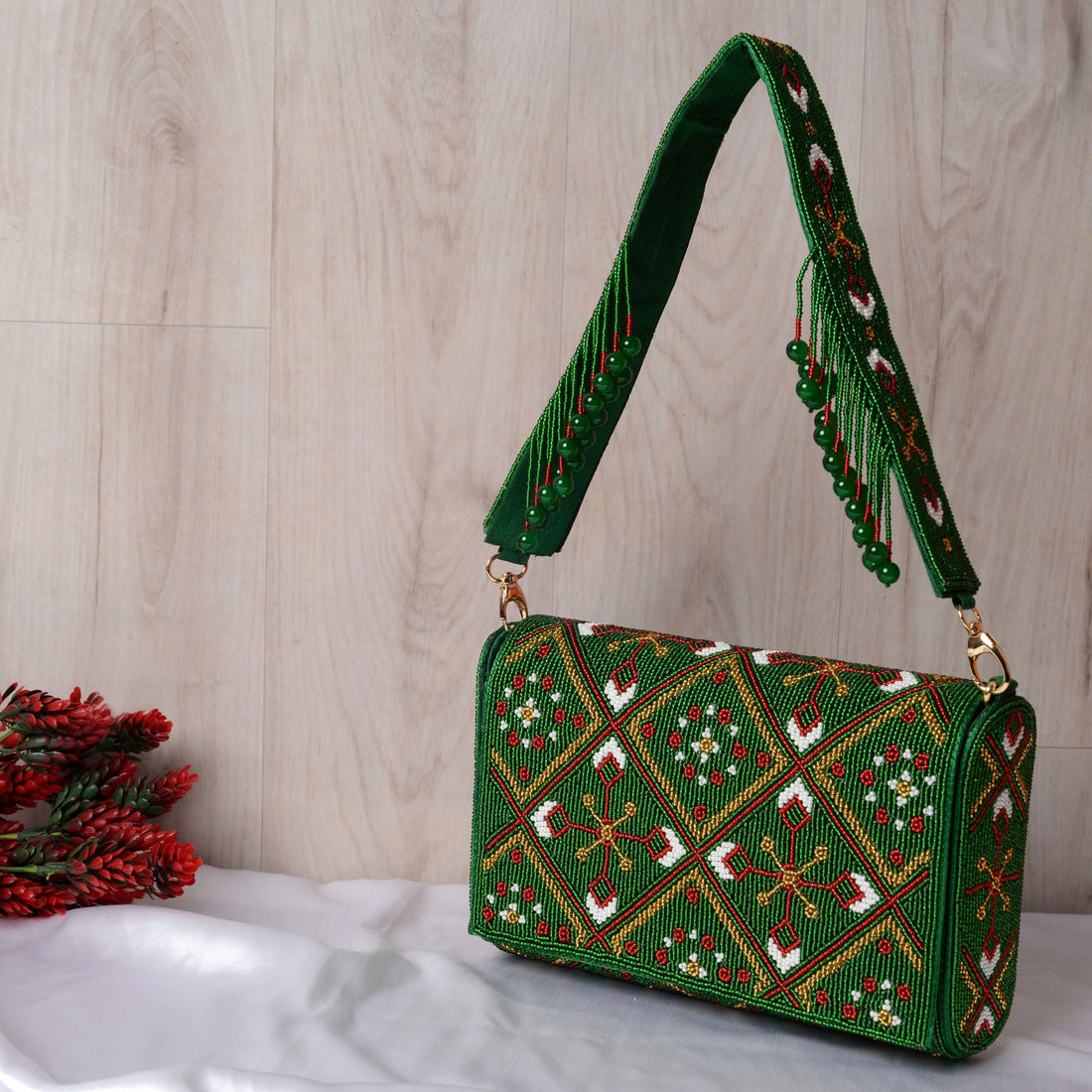 Moti Patola Beaded Batva