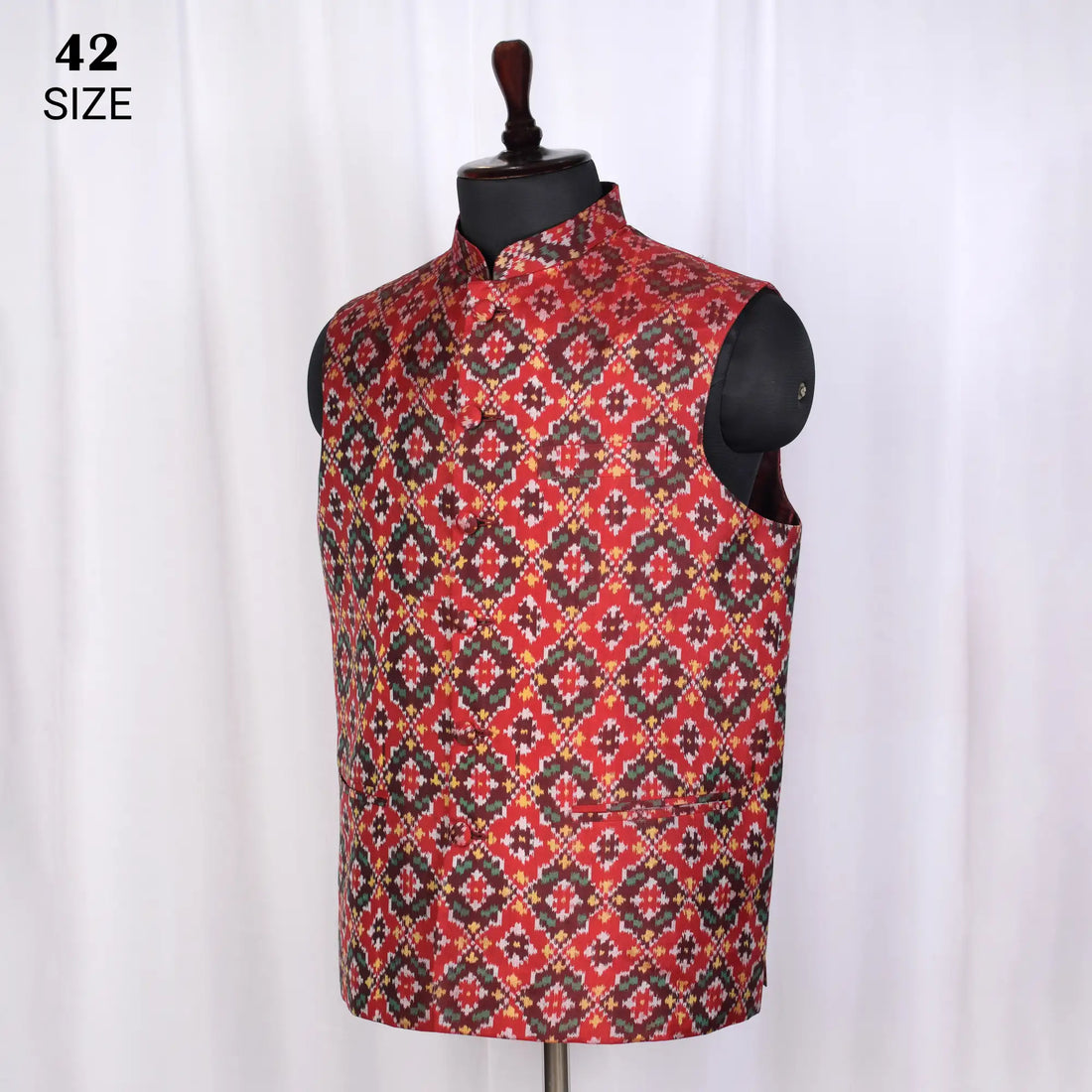 Modi Jacket Single Ikat Patola
