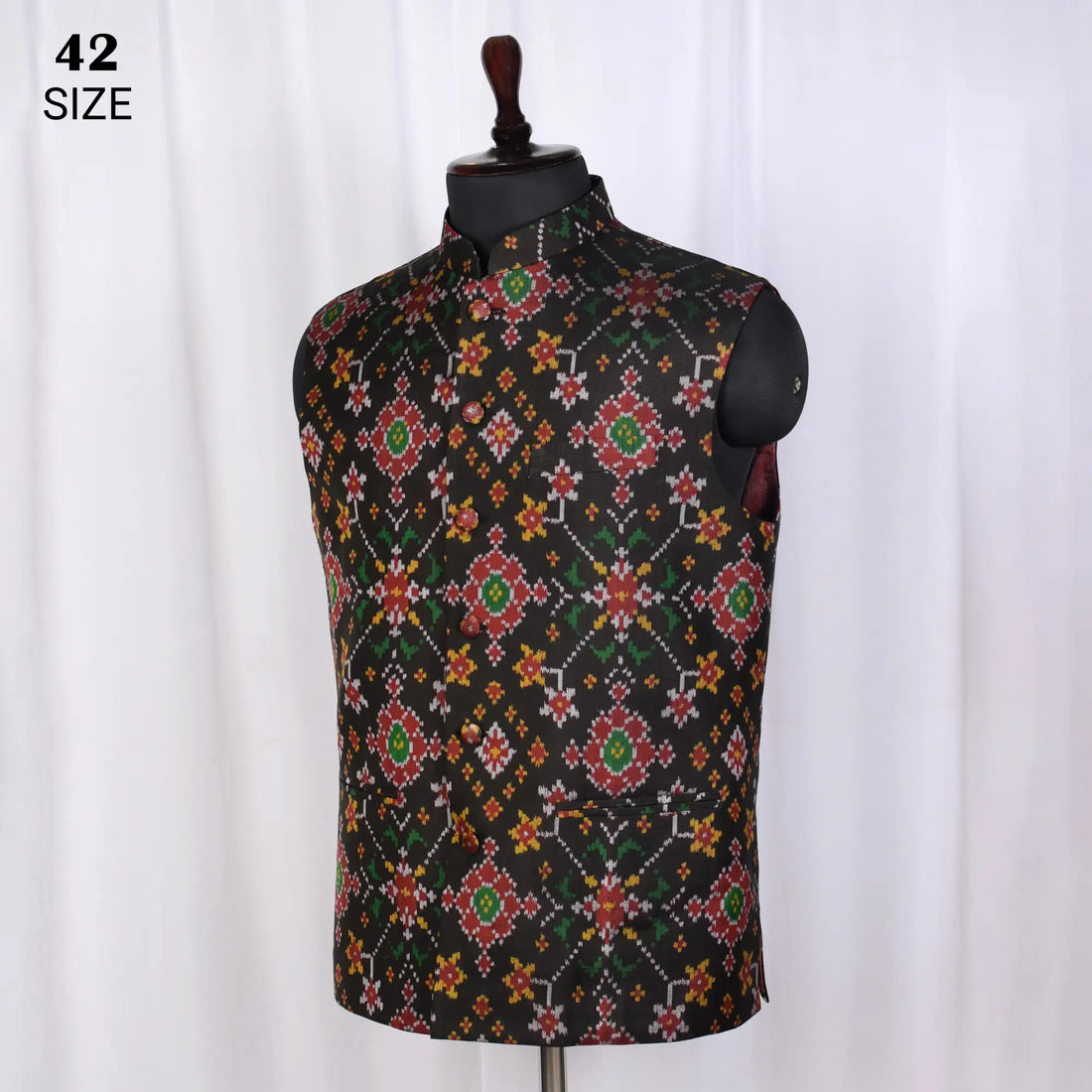 Modi Jacket Single Ikat Patola