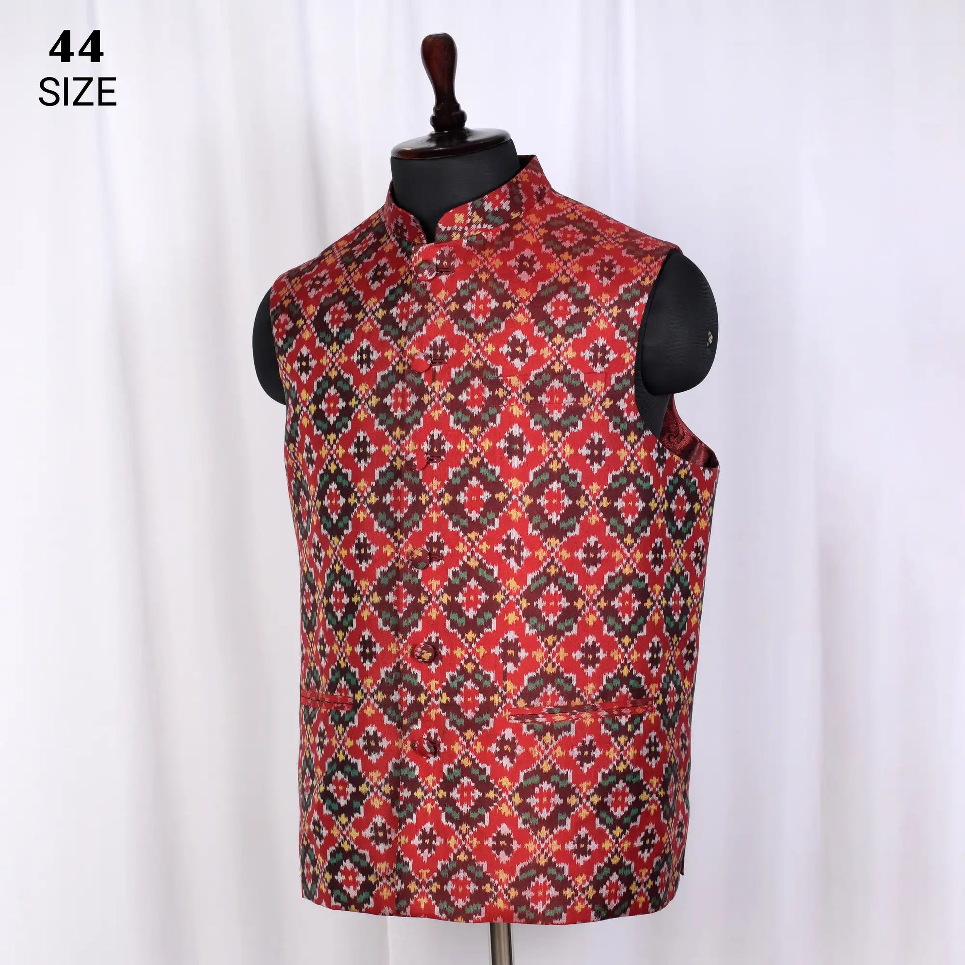 Modi Jacket Single Ikat Patola