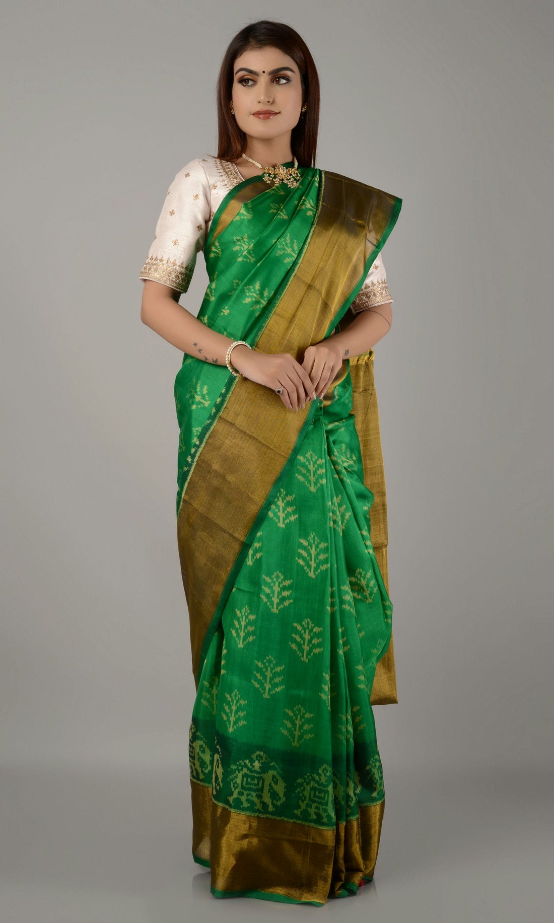 Rajkoti Patola Saree Flower