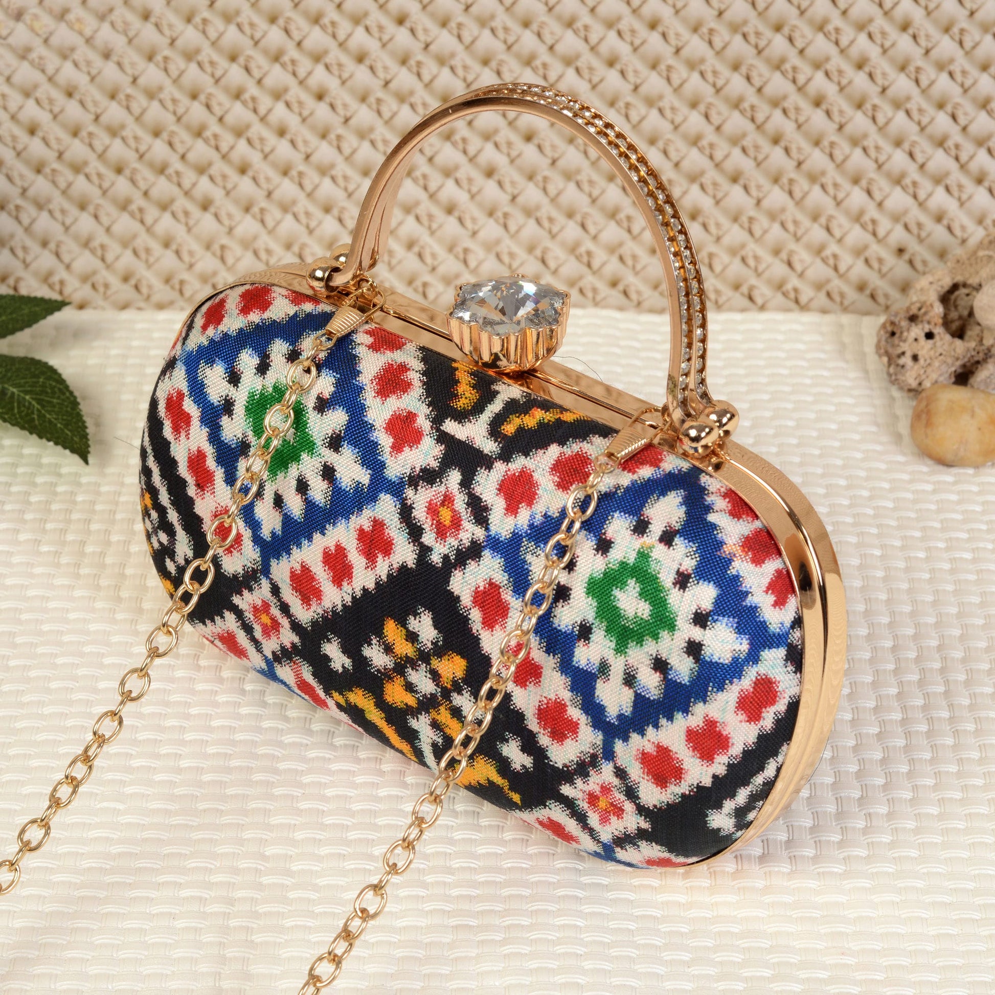 Double Ikat Patola Clutch