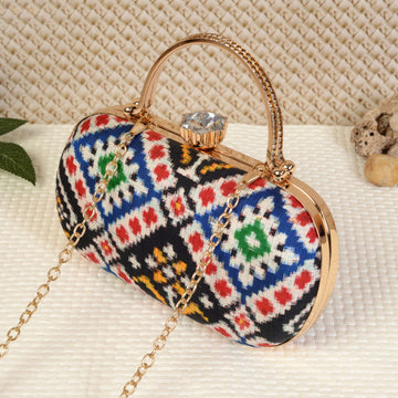 Double Ikat Patola Clutch