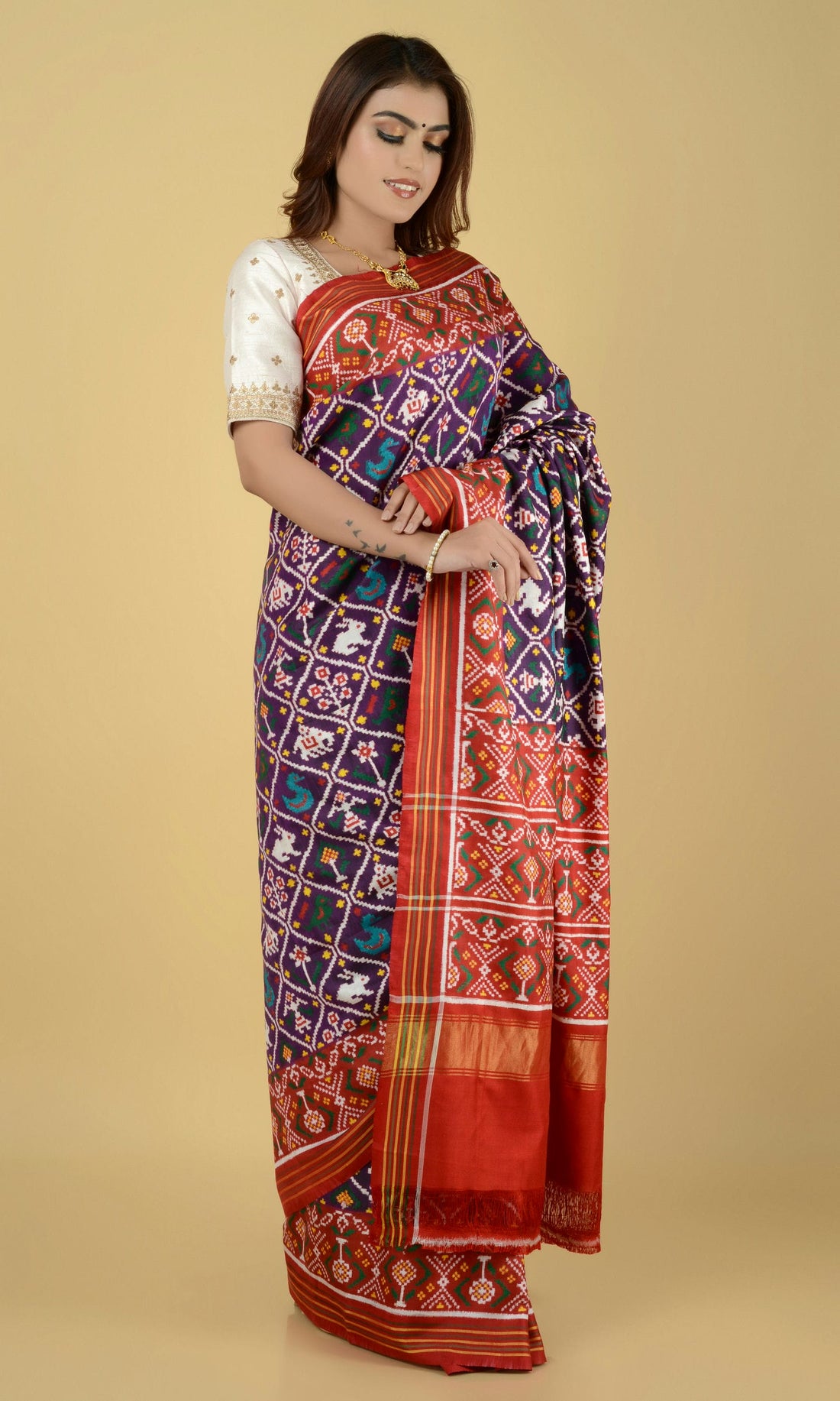 Double Ikat Patola Saree Patola Motifs