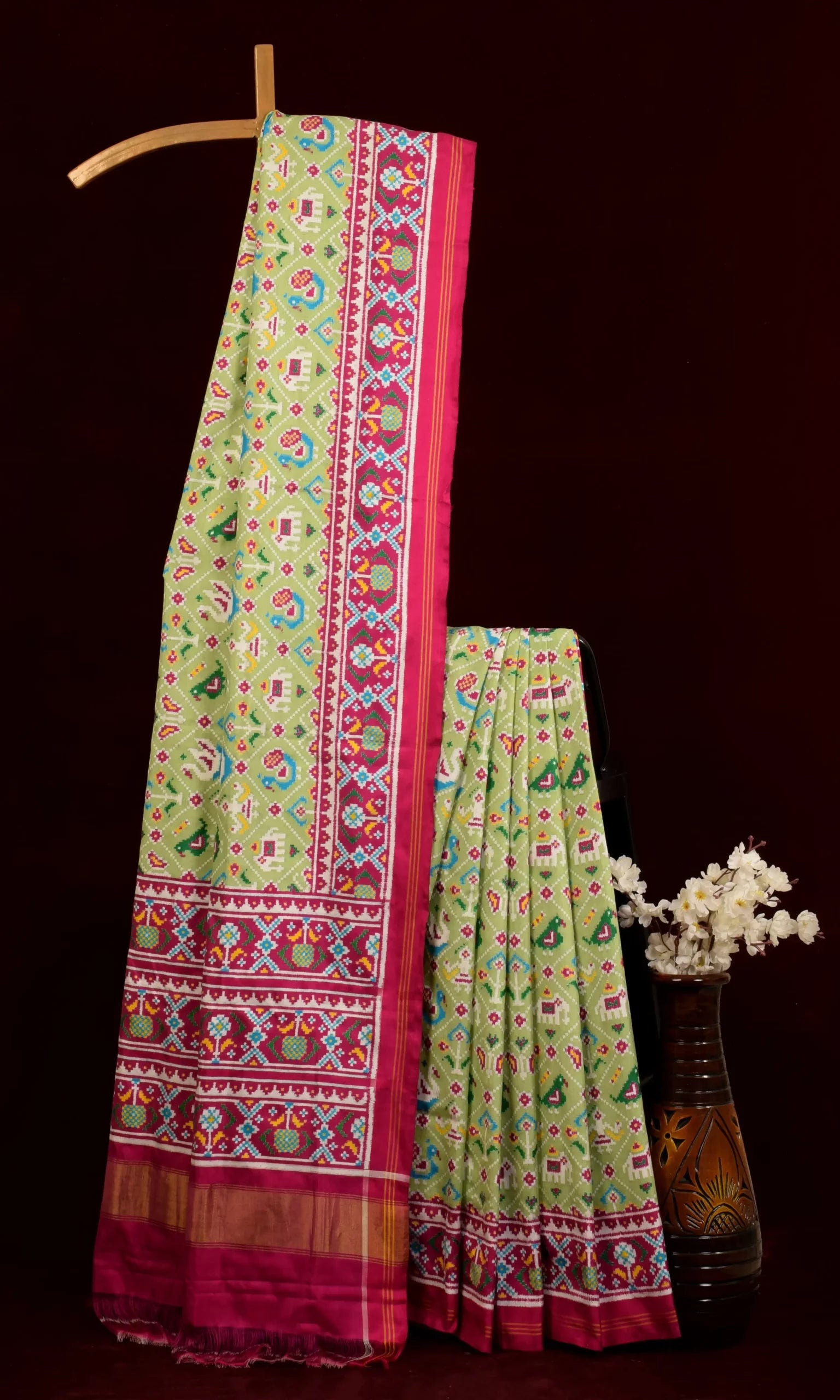 Double Ikat Patola Saree