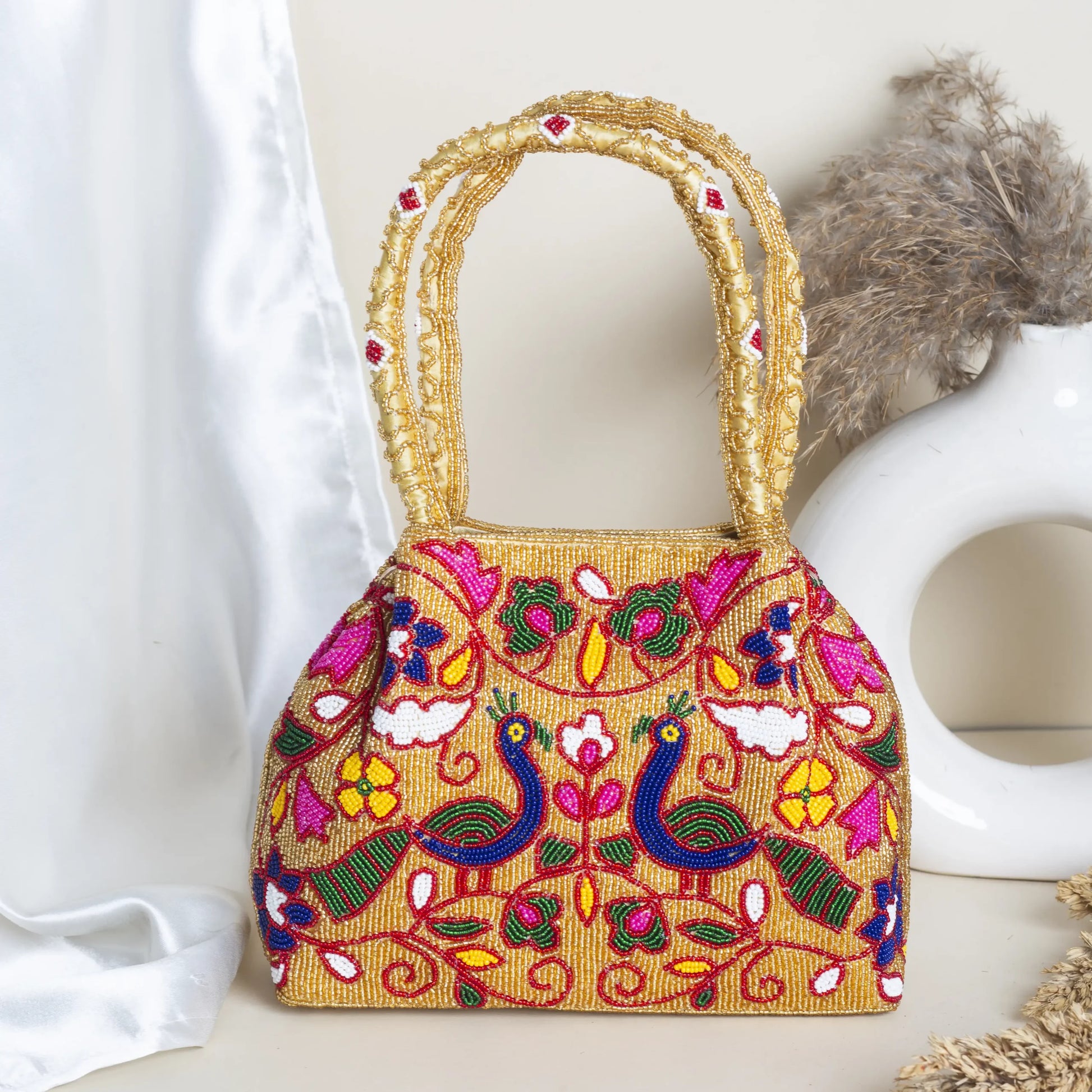 Patola Beaded Batva