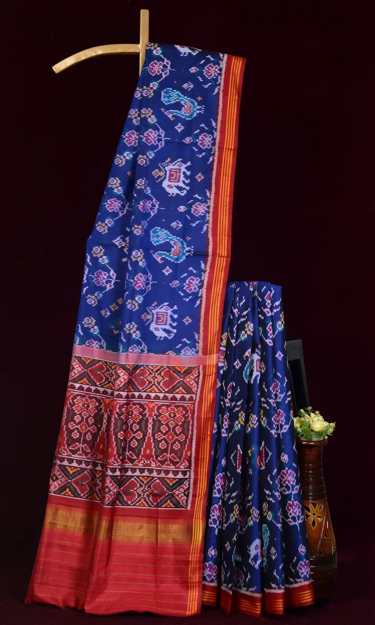 Single Ikat Patola Saree
