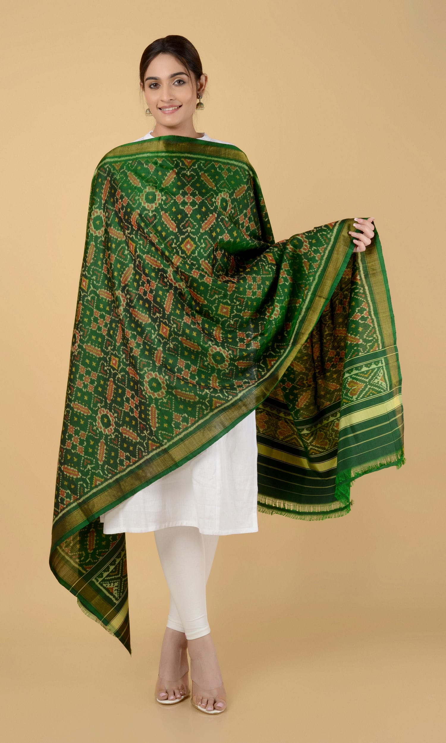 Rajkoti Patola Dupatta Manekchowk
