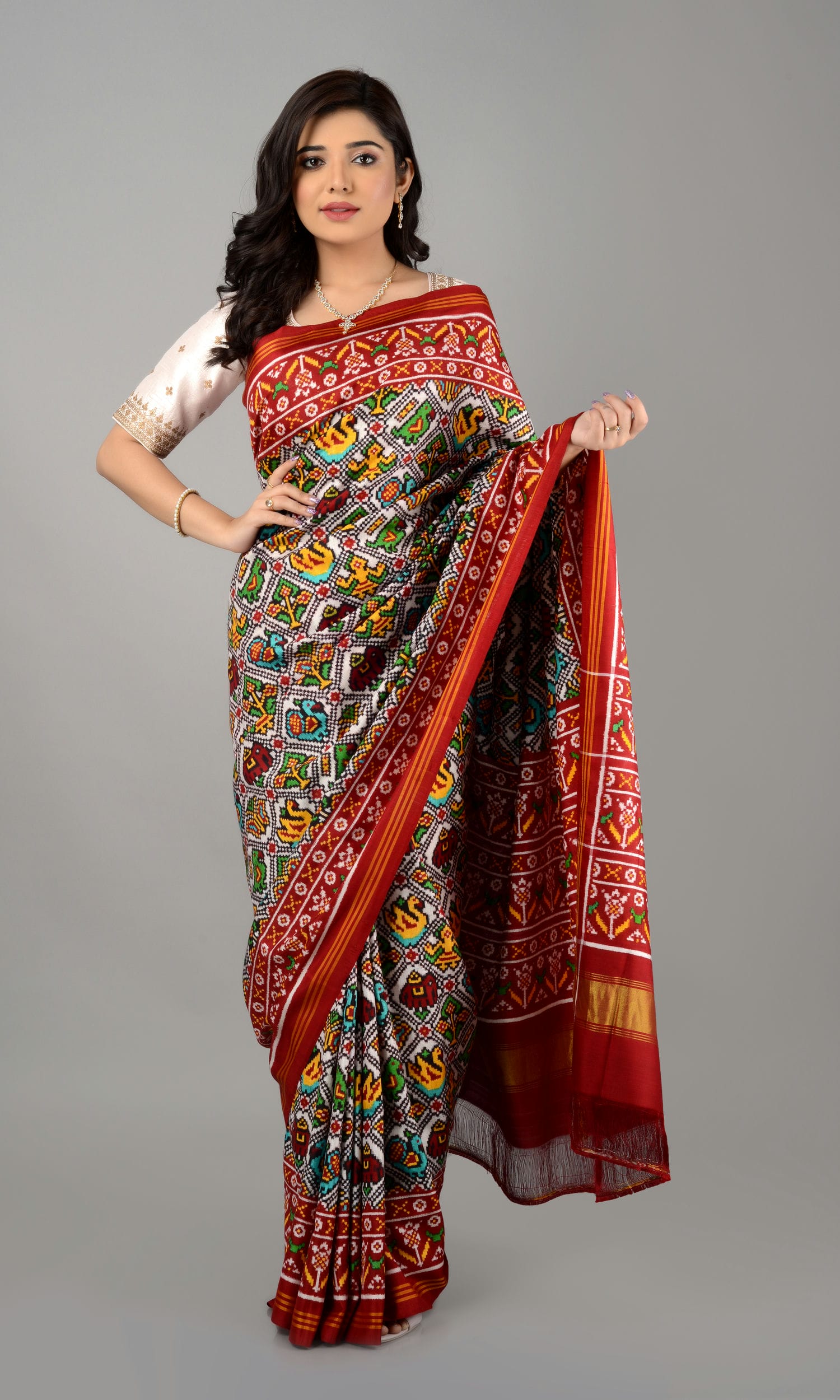 Double Ikat Patola Saree Patola Motifs