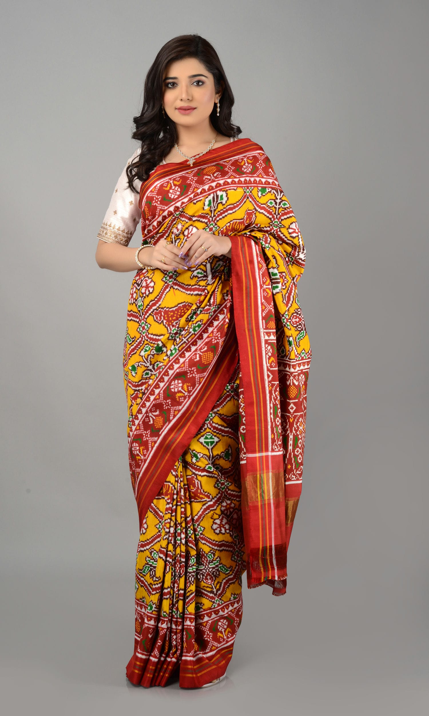 Double Ikat Patola Saree Patola Motifs