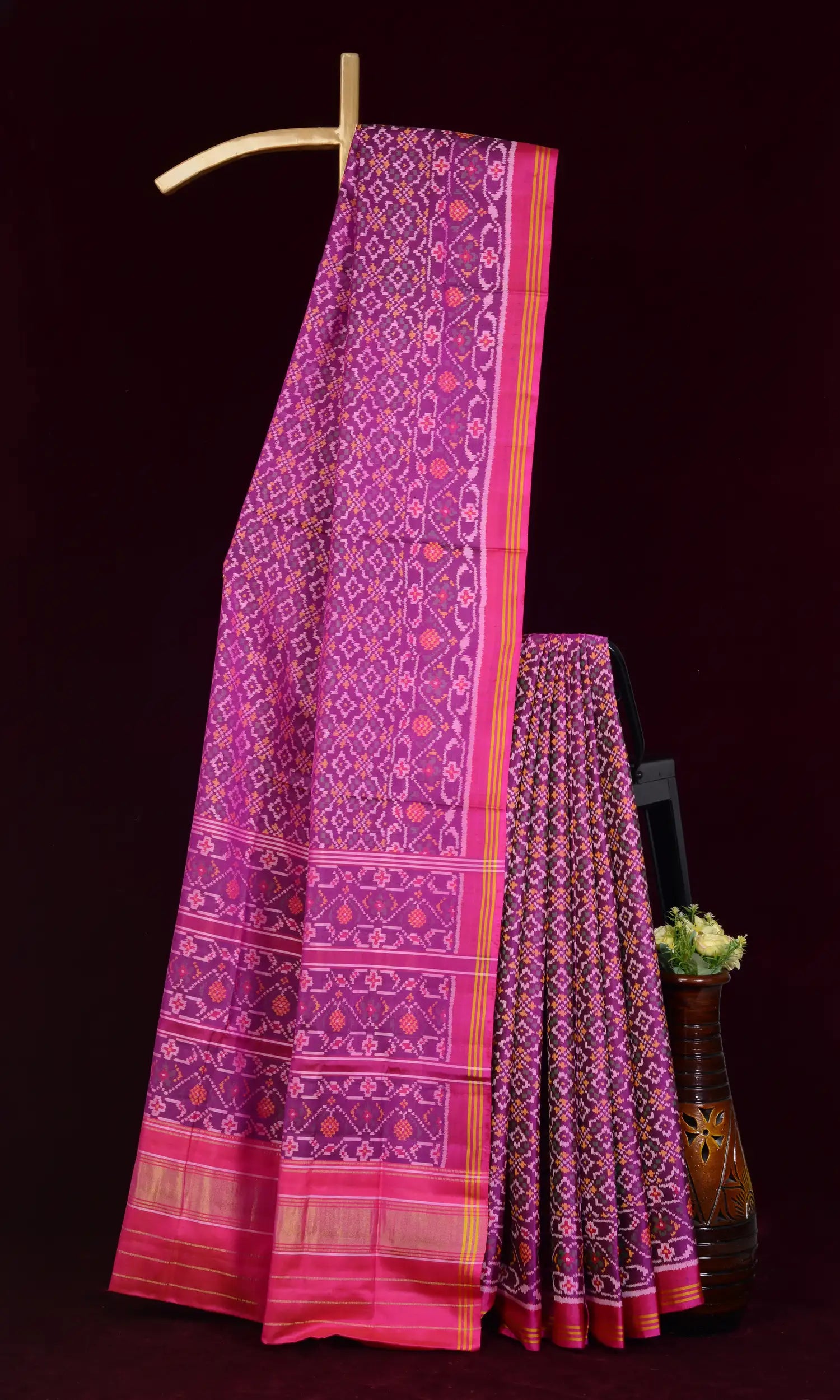 Single Ikat Patola Saree