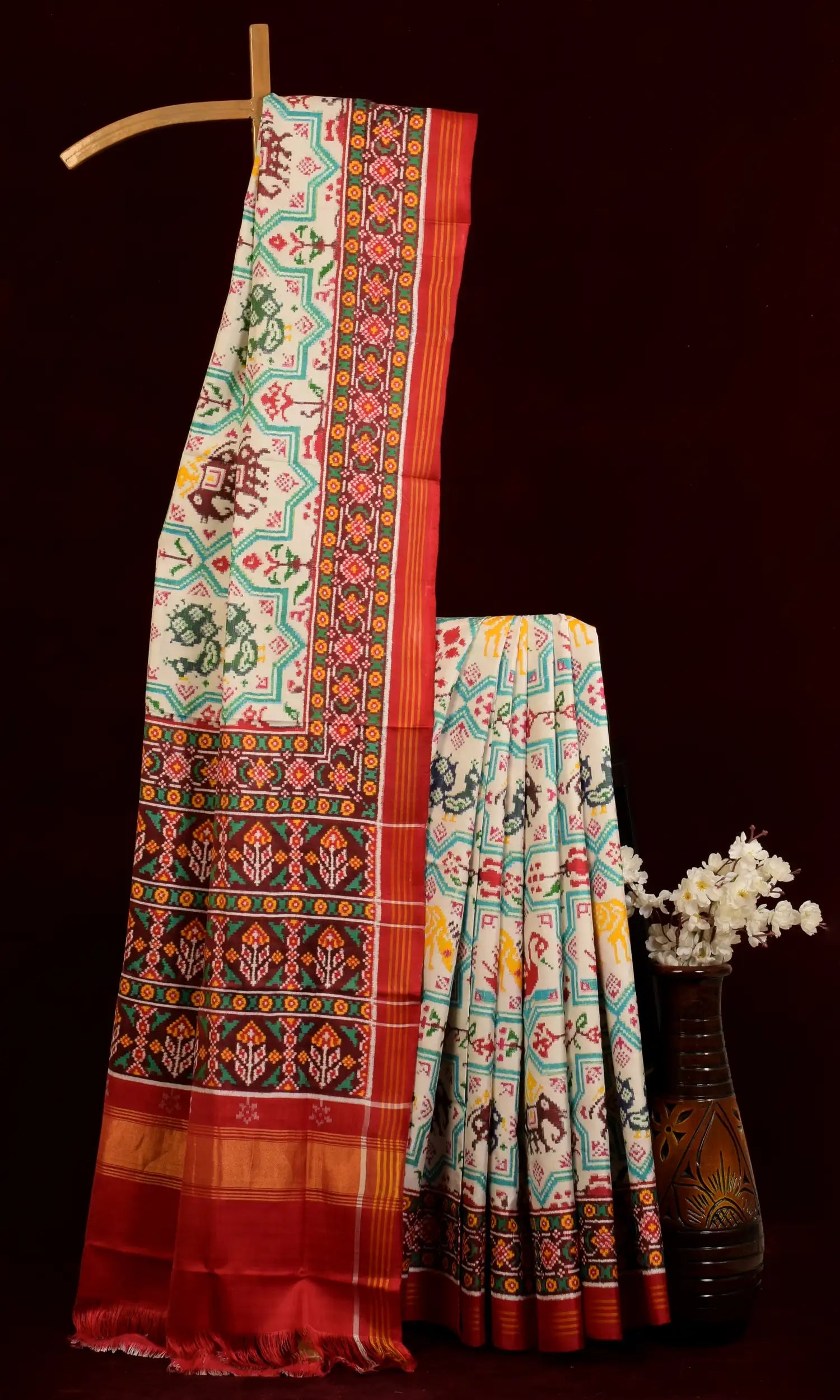 Double Ikat Patola Saree