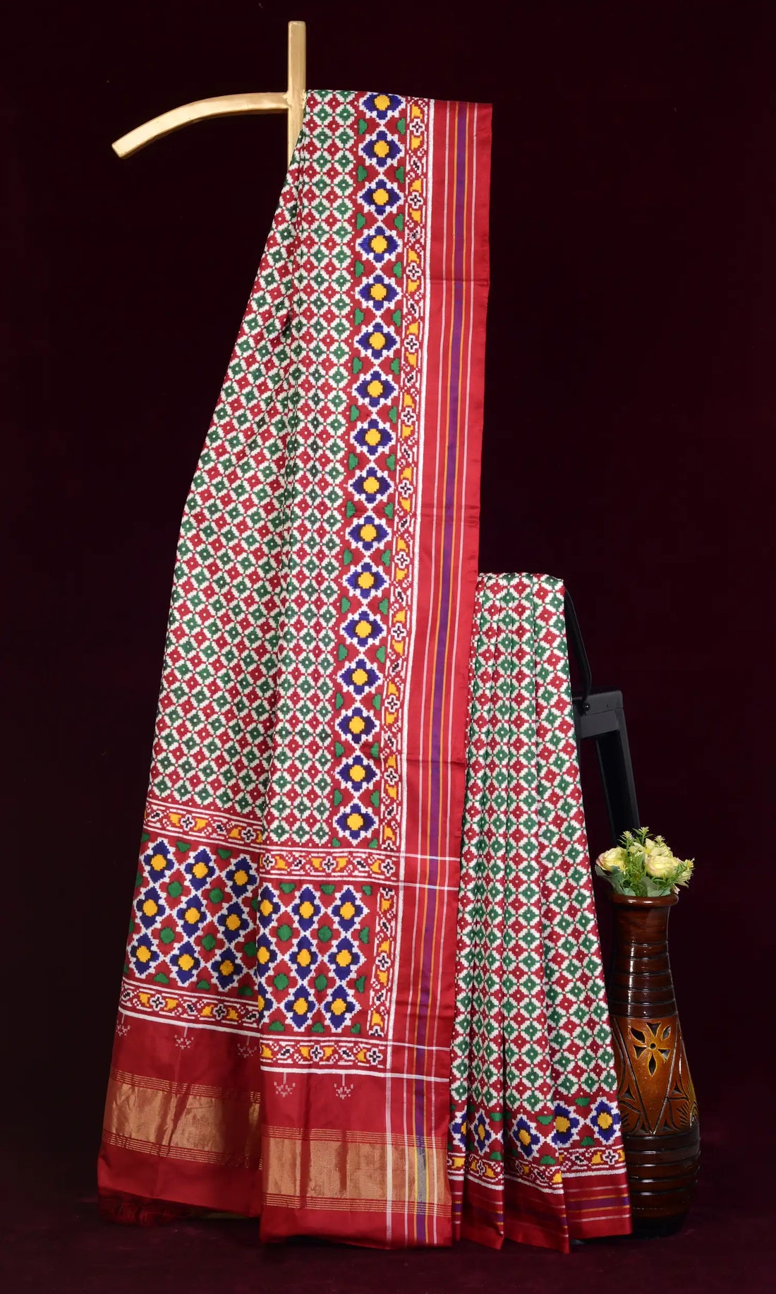 Double Ikat Patola Saree
