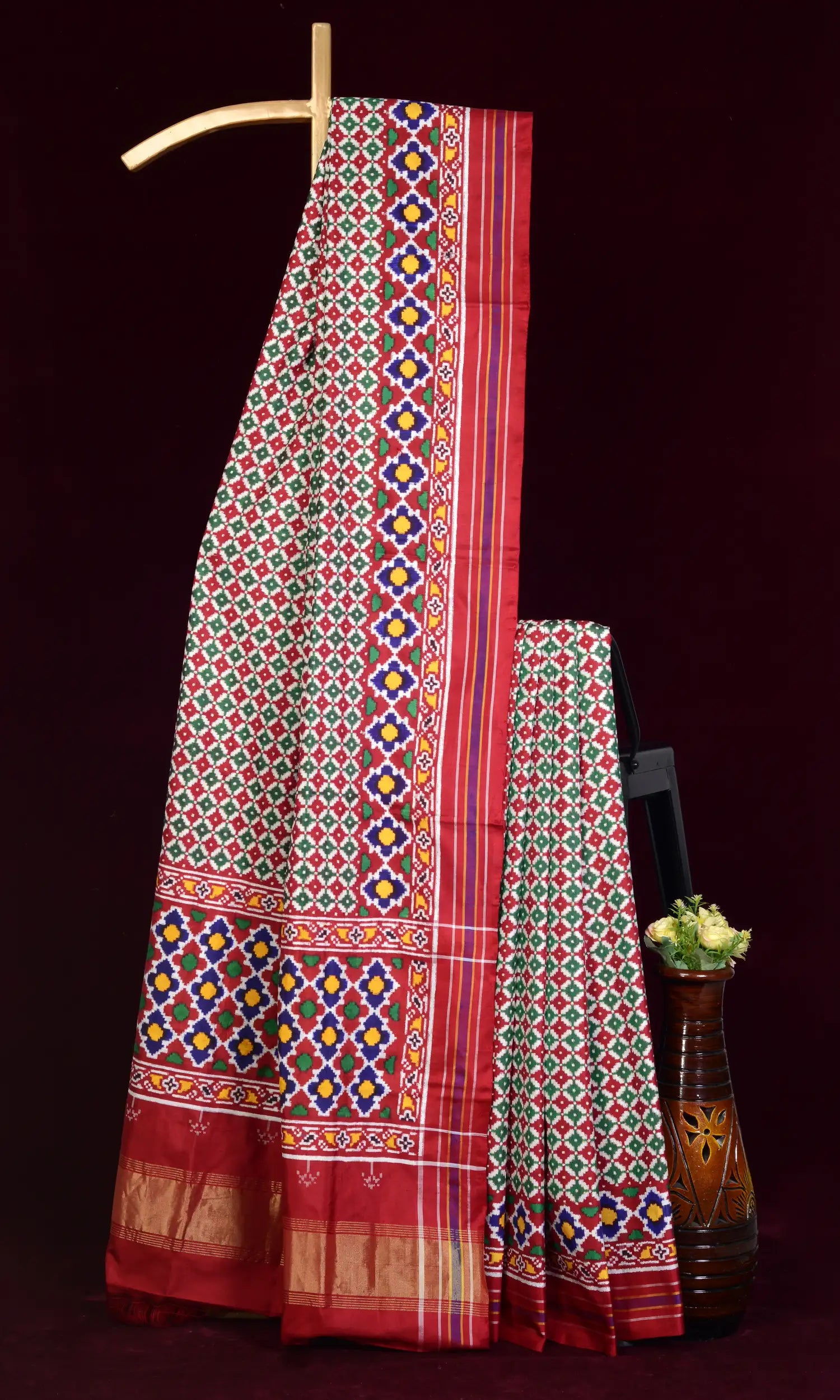 Double Ikat Patola Saree